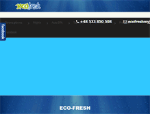 Tablet Screenshot of ecofreshmyjnia.pl